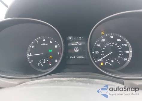 2017 Hyundai Santa Fe Sport 2.4L из США, поврежденный, VIN 5XYZUDLBXHG413596